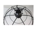 Hanglamp Crown - ø60x43 - Powder coated black - Ijzer