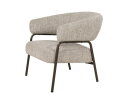 Fauteuil Fabrice - taupe | Eleonora