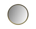 Wandspiegel Fletcher Rond - ø50 - antique gold - Metaal/glas