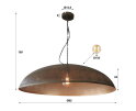 Hanglamp &Oslash;90 cosmic - Brons antiek