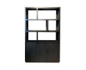 Wandkast Jaxx 145 cm - zwart | Livingfurn