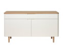 Dressoir Amalfi Eiken 140 cm - Wit