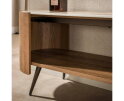 TV-meubel Arcus 180 cm - Keramiek travertin