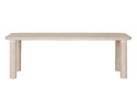DTP home Scala Eettafel Clio rechthoekig 230x100x76 cm &ndash; Mortex &ndash; Sand