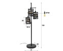 Vloerlamp Spindle 3 Lampen | Ray