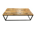 Salontafel mangohout rechthoek 140x70 cm kopen? € 279 inclusief levering