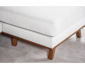 U-bank Borneo links Melva beige 3-zits met hoek en ottomaan 290 x 202 cm