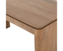 Bureau Dallas Naturel Mangohout 130 cm