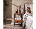 Nachtkastje Niche acacia Small - naturel
