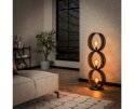 Vloerlamp 3L ring geperforeerd - Charcoal