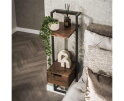 Nachtkastje air solid XS - Massief acacia drift brown