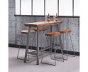 Barstoel Acacia Houten Zitting