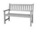 Tuinbank Bordeaux 2-Zits Grenen 125 cm - Grijs