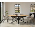 Eettafel Cesura uitschuifbaar Eiken melamine 90X160-200 CM
