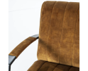 Fauteuil Sophie draaibaar met armleuningen - Adore cognac | Sevn