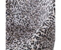 Set V 2 - Noortje Eetkamerstoel Panter Print - WOOOD