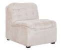MUST Living fauteuil Liberty - Glamour naturel - 75x67x85 cm