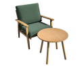 Porto Sofa Chair Green