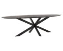 Timeless Black eettafel Shape 280 cm