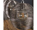 Hanglamp 3L web - Zwart nikkel