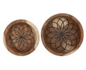 Bowls Mandala Lotus, set of 2 - ORDER by 2 pcs,8x&Oslash;25 cm / 10x&Oslash;30 cm