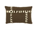 Pillow StripeScape 40x60cm - brown | BY-BOO