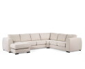 5 seater corner CL L+R, fabric Troy 9129, T460 beige