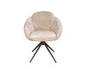 Eetkamerstoel Nice poot Moon 360 anodic brown - be glory sand 04