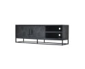 TV-meubel Newcastle 160 cm - zwart | Hotel collection