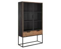 DTP home vitrinekast Cosmo no.1 teakhout 100x40x180 cm