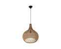 Hanglamp Rotan - 43x43x46 - Naturel - Rotan/teak