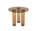 Side table Aero 50x50cm - bruin | BY-BOO