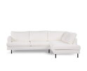 3 seater corner right, fabric Abriamo 4, A920 natural