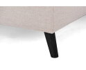 U-bank Lexington Links By-Olaf – Stof Inari 22 Beige – Houten Poten – Royale Hoekbank – 310 x 196 cm