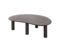 Salontafel 110cm niervormig Maya teak - Teak rust brown