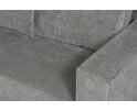 Hoekbank Valenzo Grijs - Memphis 6 &ndash; Ottomane links &ndash; 265x210 cm