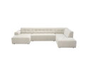 MySofa Ruby U-bank Beige Lounge L + 2,5 + Ottomane R