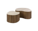 Salontafel Ceramo medio set/2 - 3D keramiek travertin