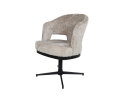 Eetkamerstoel Friso Liver - draaipoot 360 - Unique Collection