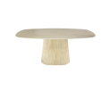 Eettafel 180 Centro - Ceramic Travertine