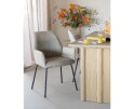 Stoel Indy - taupe | Eleonora