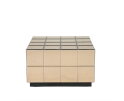 Coffee table Flectron 60x60cm - bruin | BY-BOO