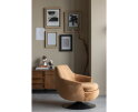 Jada Draaifauteuil Fluweel Bruin - WOOOD Exclusive