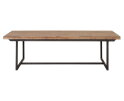 Coffee table Odeon rectangular,35x120x70 cm, recycled teakwood