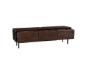 Zwevend tv meubel Allure Bruin Mangohout 160 cm