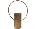Ring Vaas Metaal Antique Brass 25cm - BePureHome
