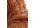 MUST Living fauteuil Liberty - Glamour cinnamon - 75x67x85 cm