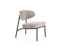 Lounge chair Jari - taupe | BY-BOO