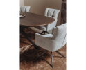 Eettafel San Marino Deens ovaal eikenhout 180x100 cm - Bruin
