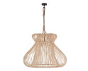 Hanging Lamp Fungo large,60x78x78 cm, Kubu core. Height total 110cm
